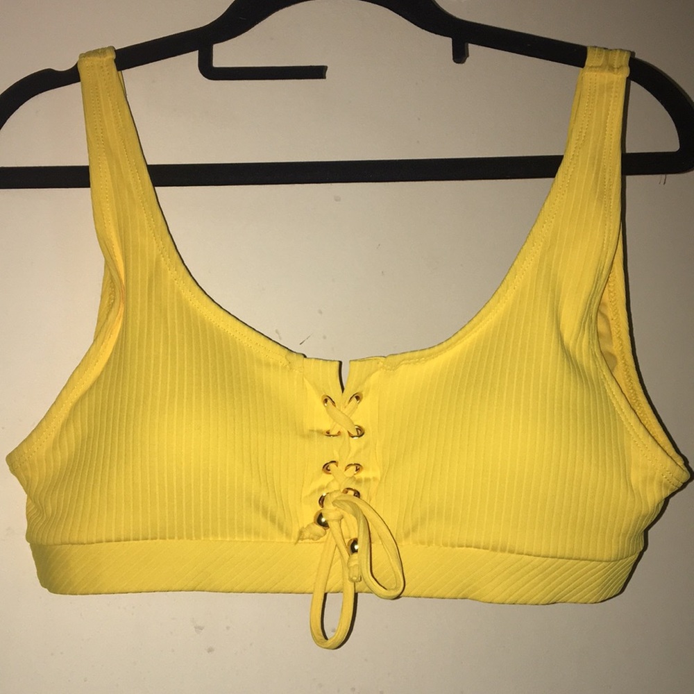 Yellow BONGO bikini top